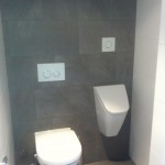 Toilet, wc, uninoir, zwart, wit